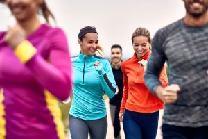 hardlopen groepje